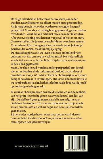 Ouder worden 9789491748189 Renee Zeylmans, Boeken, Verzenden, Gelezen, Renee Zeylmans