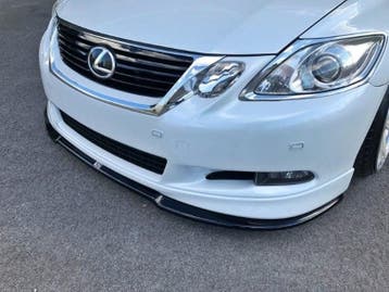 Voorspoiler Lexus GS 300 Mk3 Facelift V.2 Glanzend Zwart, Ophalen of Verzenden, Nieuw