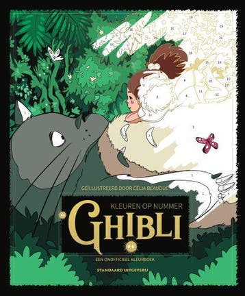 Kleuren Op Nummer - Ghibli | Célia Beauduc | Nieuw, Boeken, Ophalen of Verzenden, Nieuw, Célia Beauduc