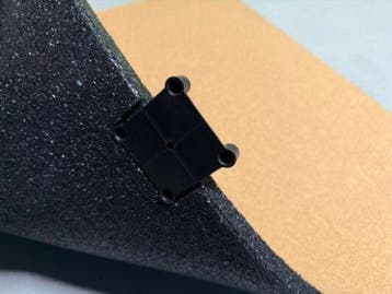 RUBBER SPORTVLOER TEGEL FIT ULTRA zand kleur EPDM 100x100x2, Ophalen of Verzenden, Nieuw
