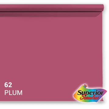 Superior Achtergrondpapier Plum 2.72m x 11m, Audio, Tv en Foto, Fotografie | Fotostudio en Toebehoren, Ophalen of Verzenden, Nieuw