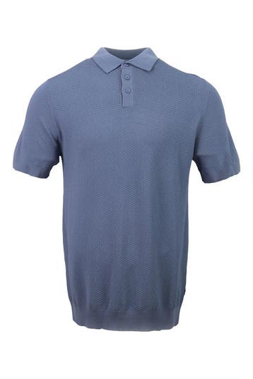 Cavallaro Napoli Polo in maat M Blauw, Verzenden, Zo goed als nieuw, Blauw, Cavallaro Napoli