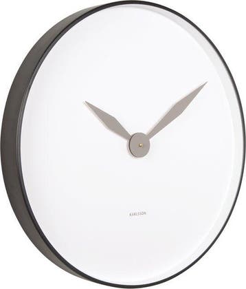 2dekans | Karlsson Wandklok Albatross - Ø50cm - Wandklok, Ophalen of Verzenden, Zo goed als nieuw