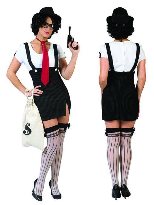Maffia dames pakje Bonnie, Kleding | Dames, Carnavalskleding en Feestkleding, Nieuw, Ophalen of Verzenden