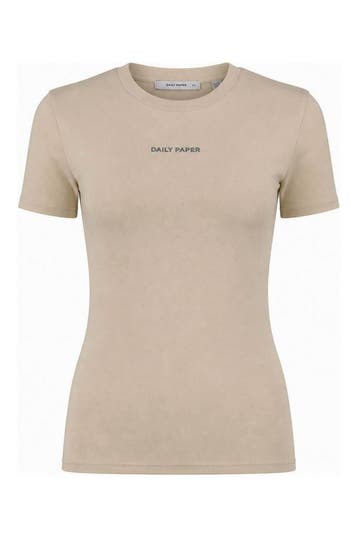 Daily Paper T-shirt in maat XS Beige, Daily Paper, Verzenden, Zo goed als nieuw, Beige