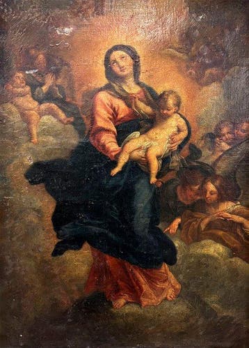 Carlo Maratta (1625 – 1713), Werkplaats van - Immacolata, Antiek en Kunst, Kunst | Schilderijen | Klassiek