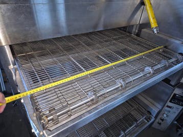 Middleby Marshall pizzaoven lopende band * online veiling *, Gebruikt, Ovens, Magnetrons en Steamers