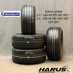 245/40/19 275/35/19 Michelin zomerbanden 5,5mm profiel 4X, 19 inch, Gebruikt, 275 mm, Ophalen of Verzenden