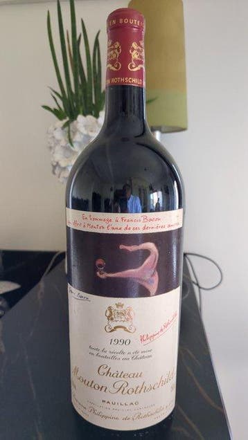 1990 Chateau Mouton Rothschild - Pauillac 1er Grand Cru, Nieuw
