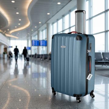 Kofferset Cleo harde schaal met TSA-slot en kofferweegschaal, Verzenden, Nieuw