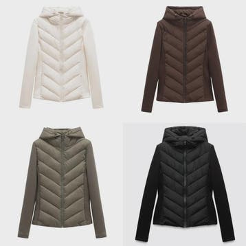 Dames Patchwork Jas met Capuchon - Stijlvol & Comfortabel, Verzenden, Nieuw