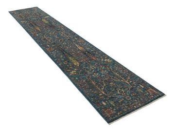 Designer tapijt - Lebensbaum - Meesterwerk - Loper - 410 cm, Huis en Inrichting, Stoffering | Tapijten en Kleden, Nieuw