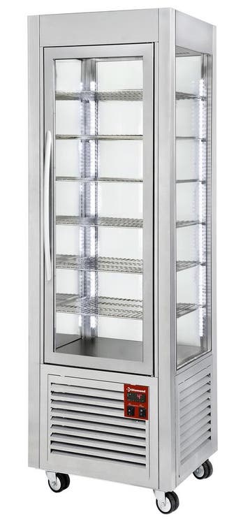 Vriesvitrine | 360L | Grijs | -5°C/-18°C | Statisch |, Verzenden, Nieuw in verpakking