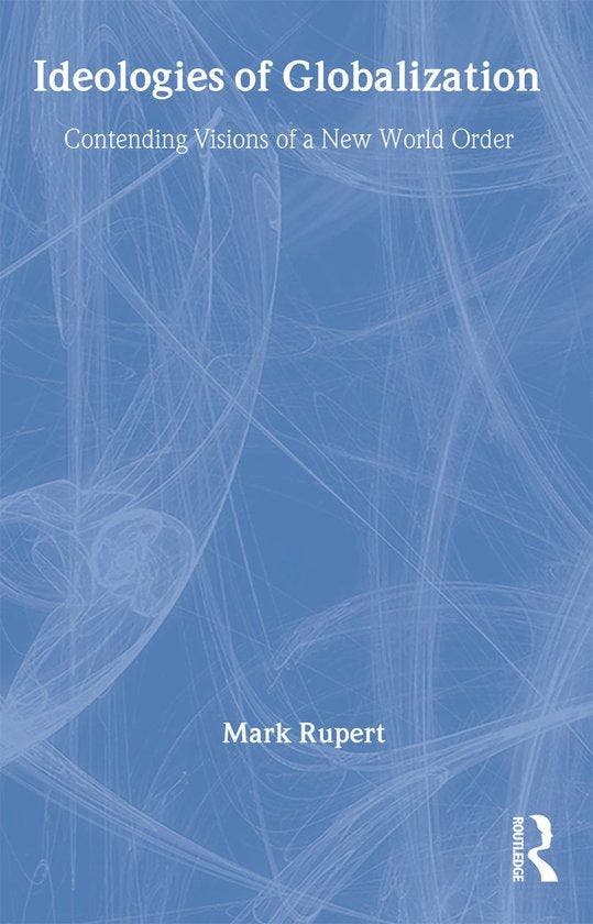RIPE Series in Global Political Economy- Ideologies of, Boeken, Literatuur, Ophalen of Verzenden