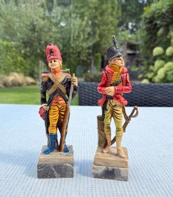 Militaire miniatuur beeldjes - vintage Italiaanse, Nieuw