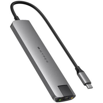 Hyper HyperDrive Slab 7 In 1 USB-C Hub dockingstation, Verzenden, Nieuw