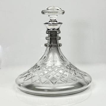 WW - Karaf - diamantpatroon - whisky, cognac, brandewijn of