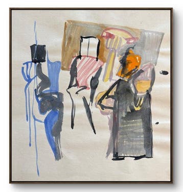Marcus de Vestele (1941-2024) - Composition Cobra aux