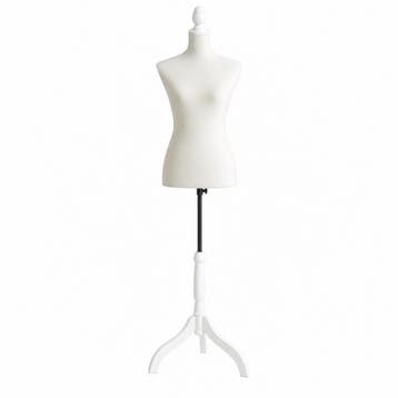 Lowander Dames Paspop - Verstelbaar 134-170 cm - Fluweel -, Verzenden