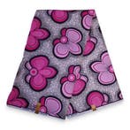 Afrikaanse stof - Roze Bows - 100% katoen - 1 yard, Ophalen of Verzenden, Nieuw