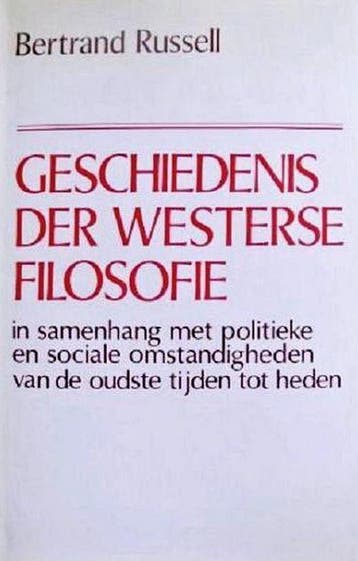 Geschiedenis der westerse filosofie - B. Russell, Boeken, Verzenden, Gelezen, B. Russell