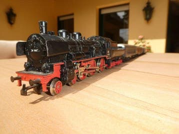 Märklin H0 - 3098/4024/4027/4029 - Treinset (4) - Sneltrein,, Hobby en Vrije tijd, Modeltreinen | H0, Nieuw