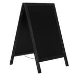 Krijtstoepbord Zwart 55x85 cm, Nieuw in verpakking
