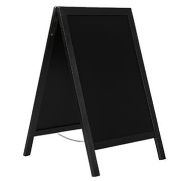 Krijtstoepbord Zwart 55x85 cm, Nieuw in verpakking
