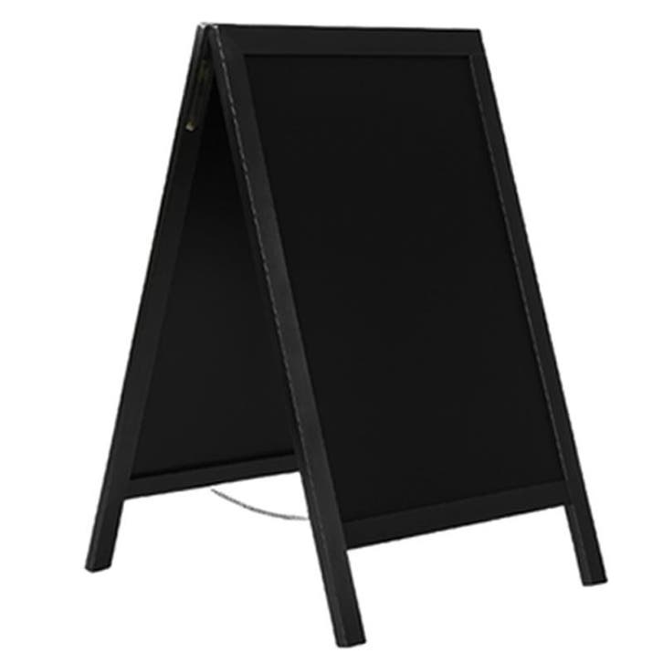 Krijtstoepbord Zwart 55x85 cm, Zakelijke goederen, Kantoor en Winkelinrichting | Kantoormeubilair en Inrichting