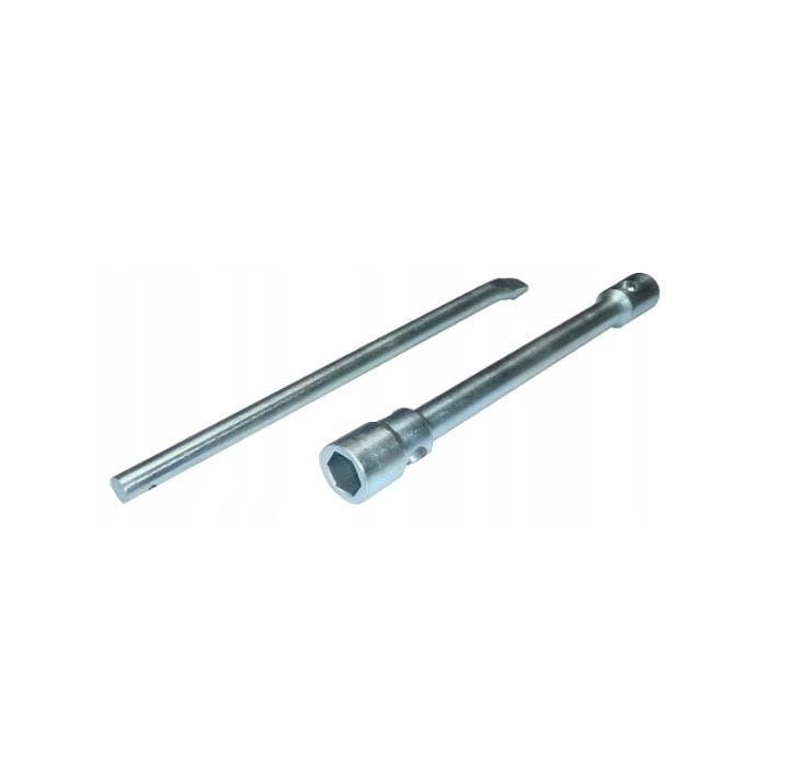 Wielmoersleutel met hefboom - 27 x 30mm - Gegalvaniseerd, Auto diversen, Autogereedschap, Nieuw, Ophalen of Verzenden