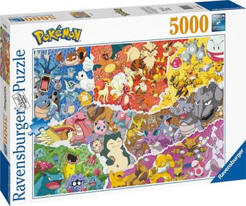 Ravensburger puzzel PokÃ©mon  - Legpuzzel - 5000 stukjes, Hobby en Vrije tijd, Ophalen of Verzenden, Nieuw