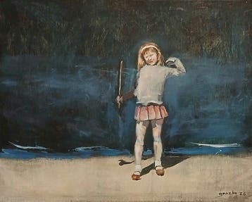 GONZHO - Miedo en la playa, Antiek en Kunst