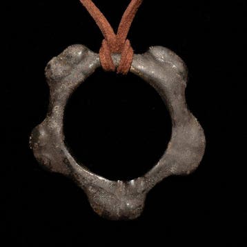Keltisch Brons Keltische bronzen ringamulet of ringgeld - 45