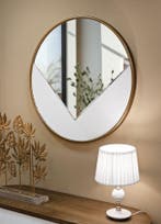WANDSPIEGEL TOLOSA CM Ø 80X4, Huis en Inrichting, Woonaccessoires | Spiegels, Ophalen of Verzenden, Nieuw