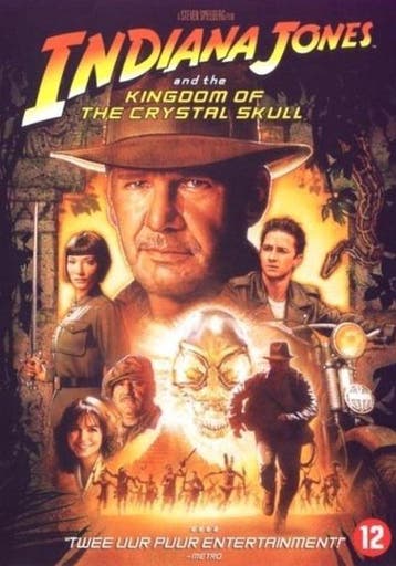 Indiana Jones - Kingdom of The crystal skull (DVD), Cd's en Dvd's, Dvd's | Actie, Verzenden, Nieuw in verpakking, Actie
