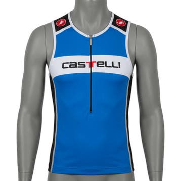 CASTELLI CORE TRI TOP Top Blauw (AAA), Ophalen of Verzenden, Nieuw