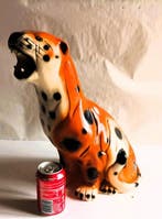 Beeld, Giaguaro - 40 cm - Porselein - 1960, Nieuw