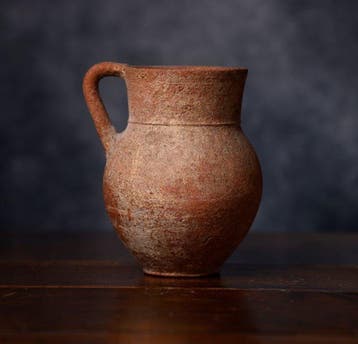 Oud-Griekenland, keramisch vat - 13 cm, Verzamelen