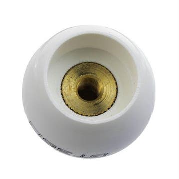 Ford Racing 15-19 Mustang GT350 White 6-Speed Shift Knob, Ophalen of Verzenden