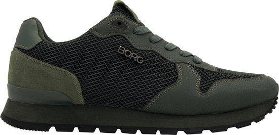 Björn Borg Sneakers - Maat 46 - Mannen - army groen - zwart, Kleding | Heren, Schoenen, Verzenden