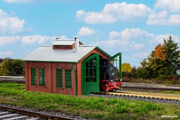 PIKO 65004 G Lokschuppen kurz (Gebouwen, Scenery), Ophalen of Verzenden, Nieuw