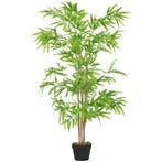 TRUUSK Kunstplant Bambus Groot 150cm - Plastic Nep Plant In, Verzenden, Nieuw