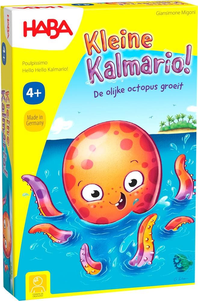 Kleine Kalmario! | Haba - Kinderspellen, Hobby en Vrije tijd, Gezelschapsspellen | Bordspellen, Nieuw, Verzenden
