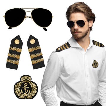 Commandant Schip Accessoires Set 3-delig, Kleding | Dames, Ophalen of Verzenden, Nieuw