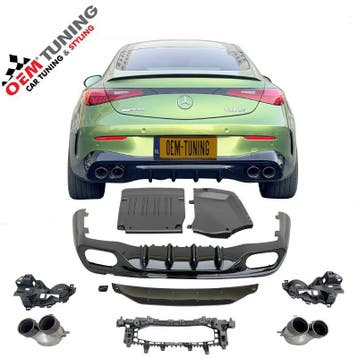 Diffuser geschikt voor CLE-Klasse C236 A236 | AMG 53 Style, Mercedes-Benz, Nieuw, Ophalen of Verzenden, Achter