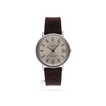 Eterna Eterna-Matic 2000 Centenaire 71 1061VT; Vintage..., Sieraden, Tassen en Uiterlijk, Overige merken, Leer, Polshorloge, Ophalen of Verzenden