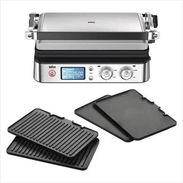 Braun MultiGrill 9 - CG9043 - Contactgrill - Met Timer en, Verzenden, Nieuw