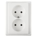 Stopcontact | Merten | System M (Inbouw, Wit), Verzenden, Nieuw