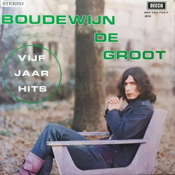 Boudewijn De Groot - Vijf Jaar Hits, Cd's en Dvd's, Vinyl | Pop, Gebruikt, Ophalen of Verzenden