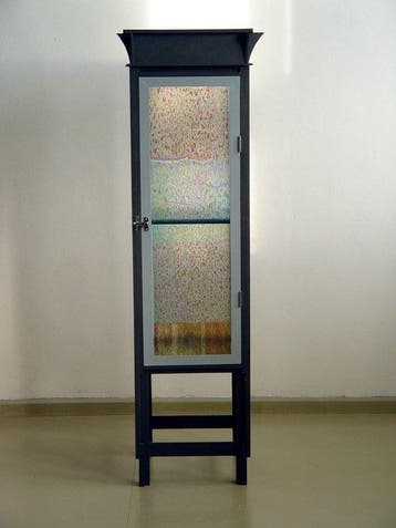 jan pieter de graaf - Kast - Hout, Glas - BRANDER